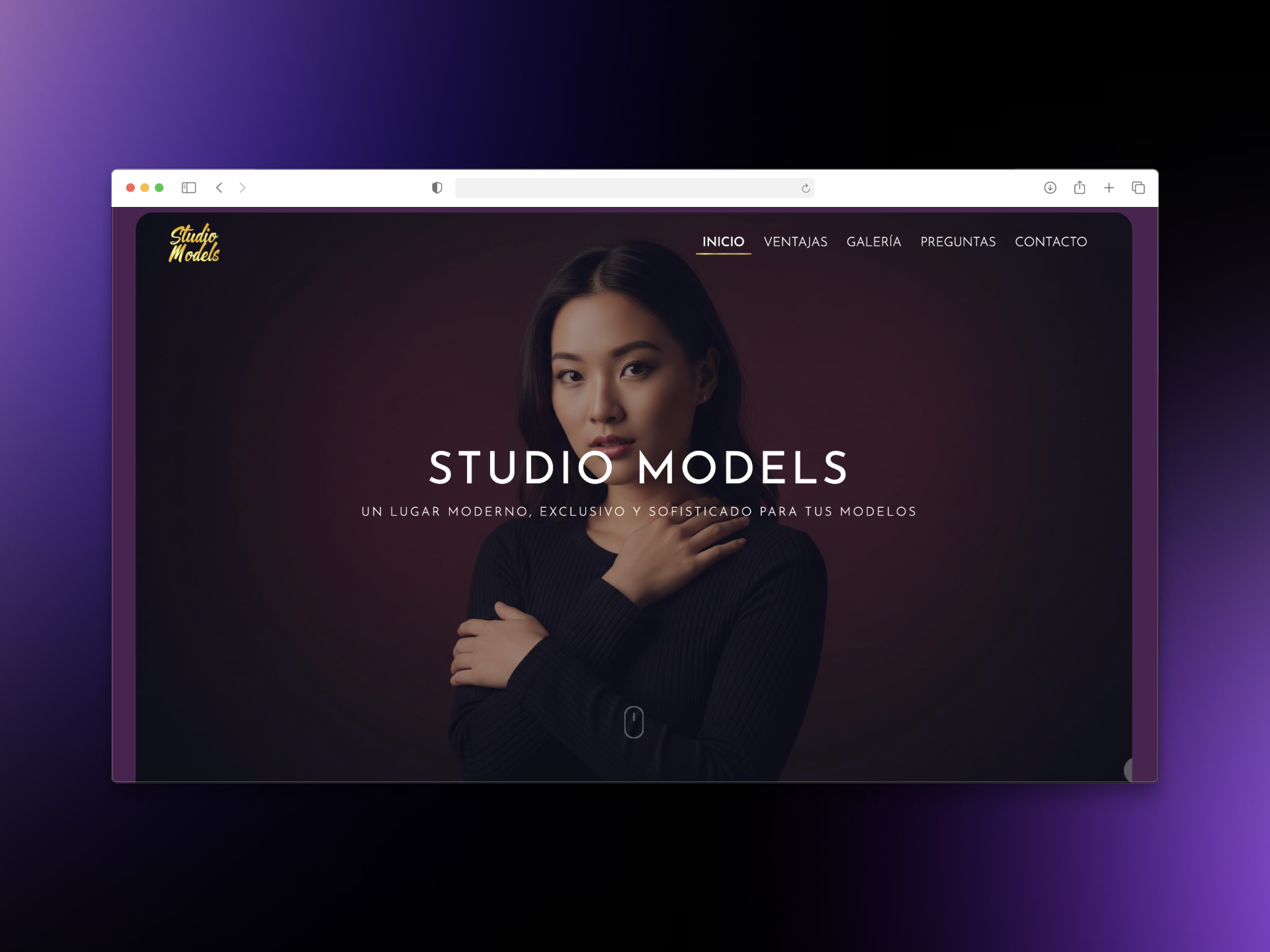 Studio Models project screenshot